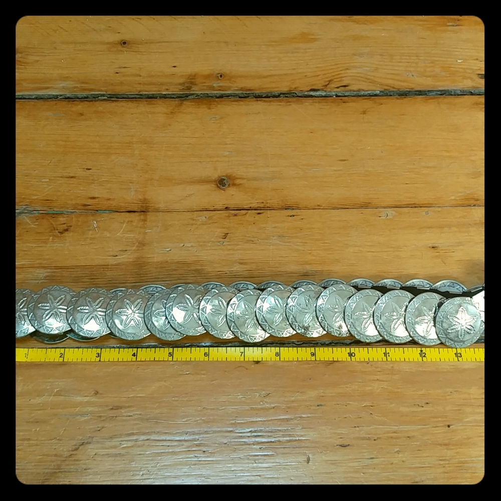 Vintage Concho Stretch Belt